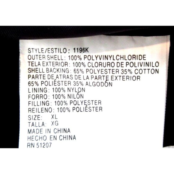 Dallas Cowboys Mens Jacket XL Faux Leather NFL Essex Game Day New Without Tags - Picture 10 of 16